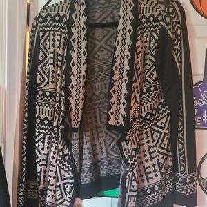 Blazer style cardigan